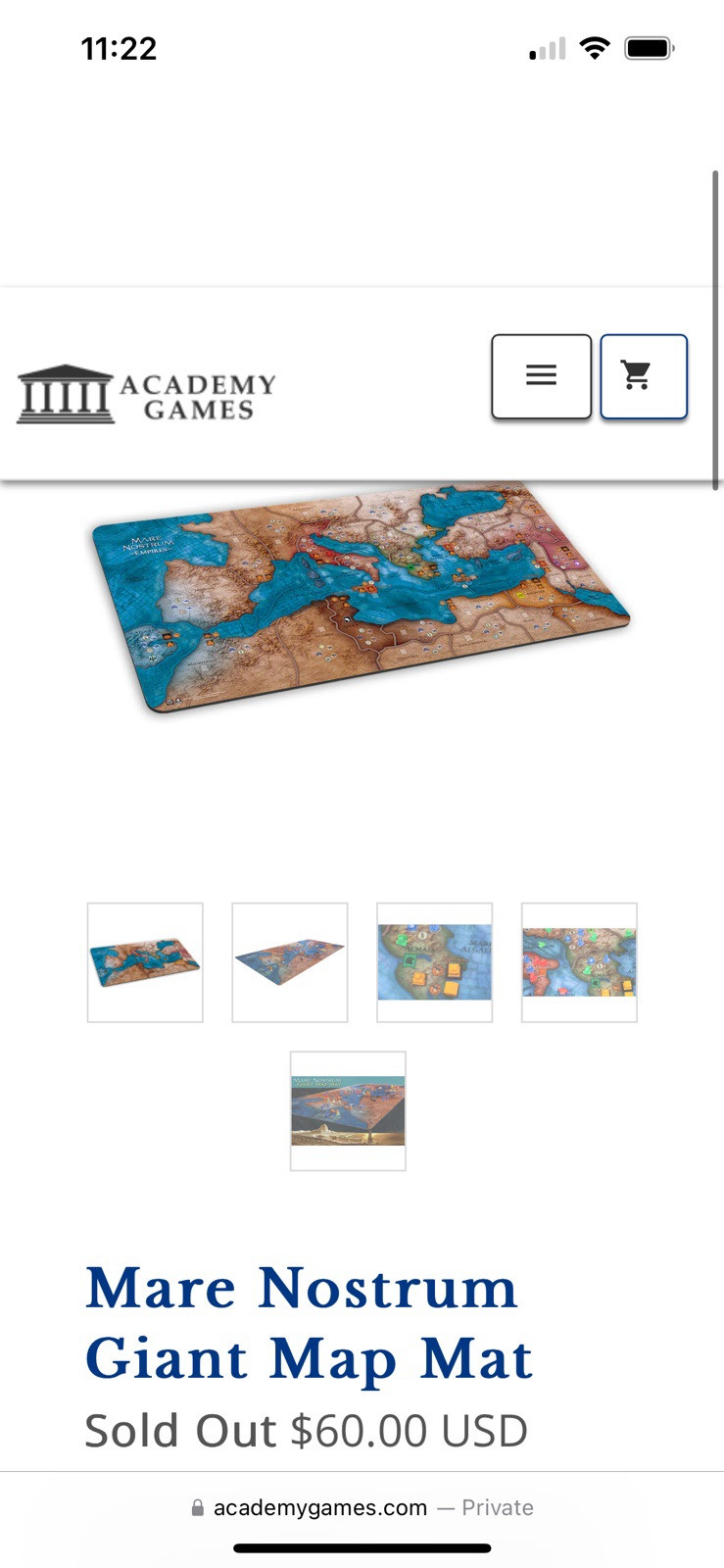 Mare Nostrum Bundle (Base + Atlas Expansion + Giant Map/Playmat)