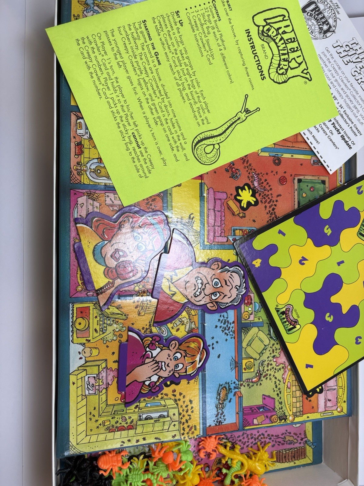 Creepy Crawlers Board Game Vintage 1994 Please See Pics Excellent Condition