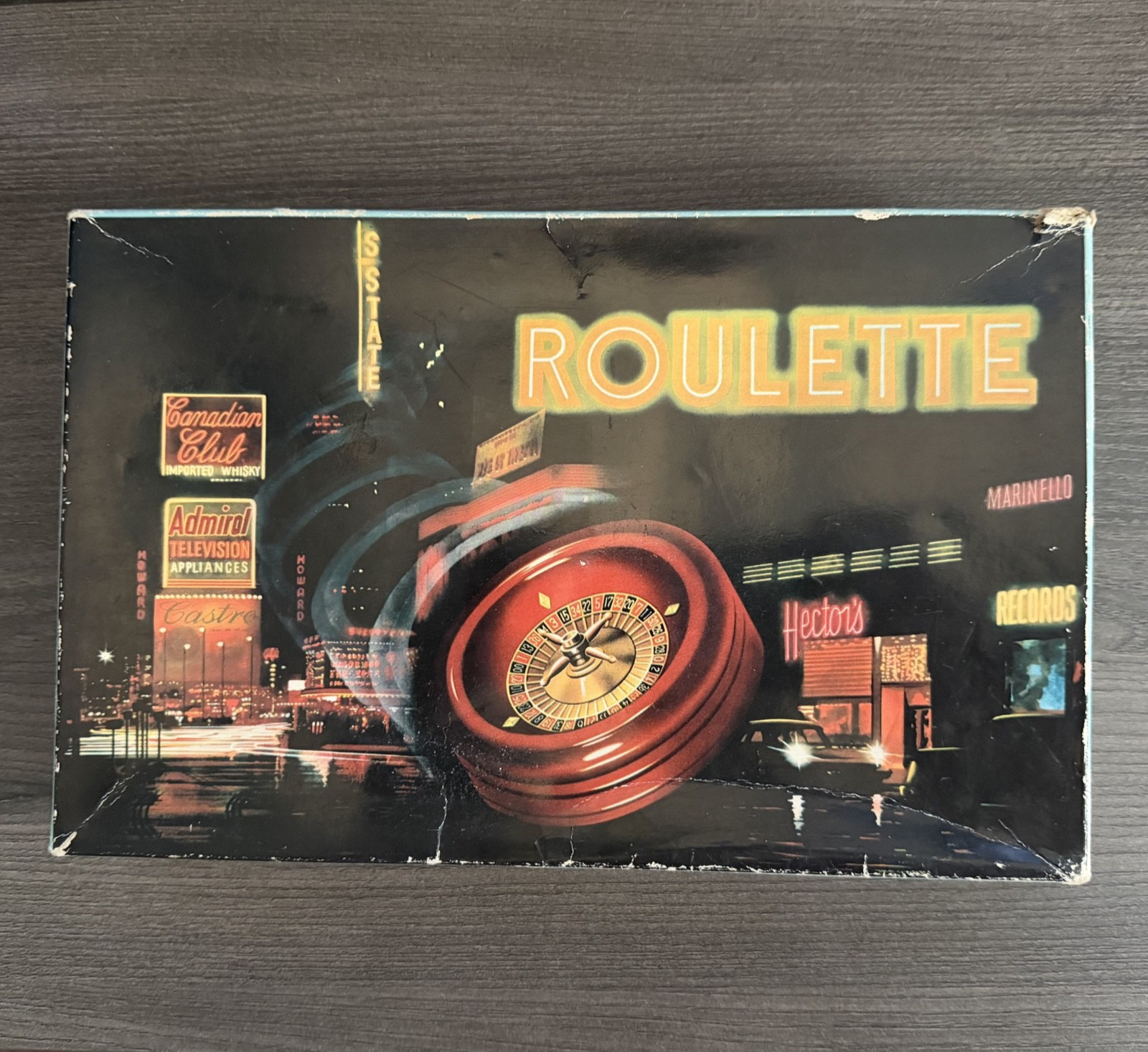 Nintendo N9 Roulette Casino Board Game Set – 1960s 60s – Japan – Vintage – RARE