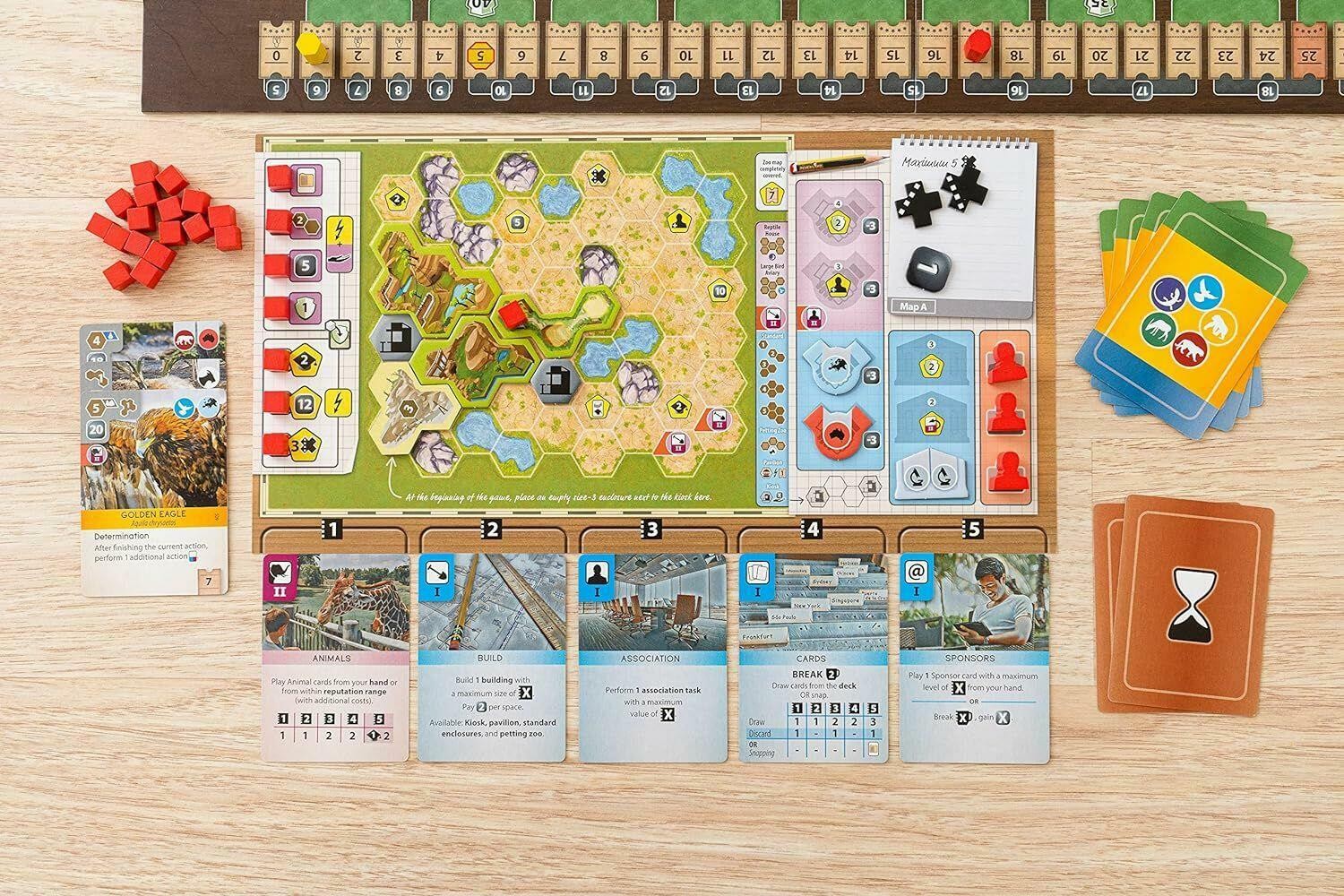 Ark Nova Card Drafting Board Game