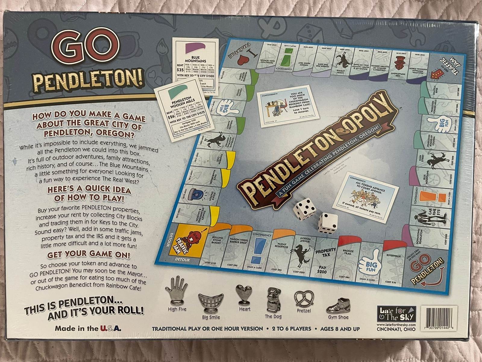 Pendletonopoly game