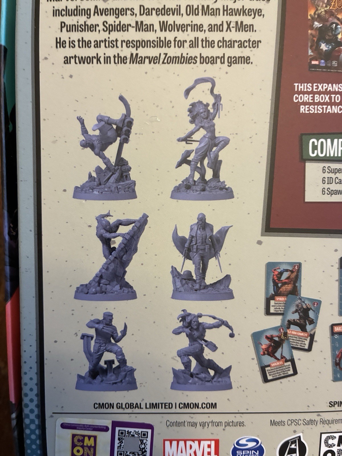 Marvel Zombies Zombicide Artist’s Special Edition Box.