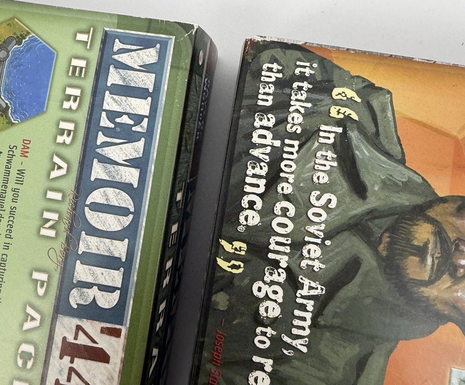 Memoir ’44 Board Game Expansion Lot Pacific Theater Eastern Front Terrain Pack