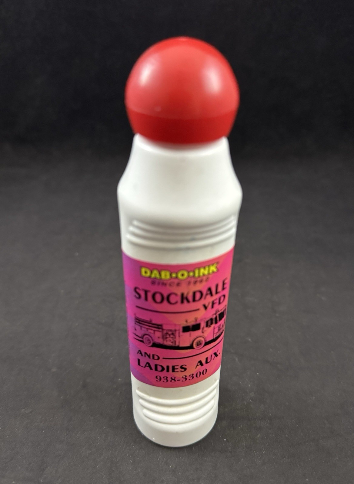 Vintage Dab-O-Ink Stockdale VFD Bingo Dauber – Made in USA
