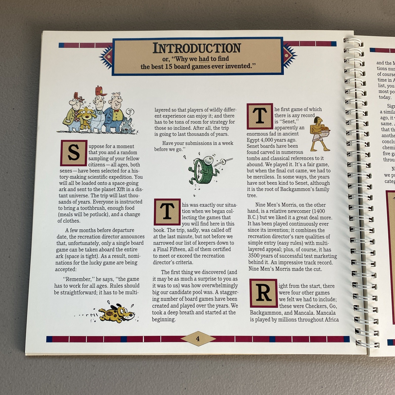 THE Book of Classic Board Games 1991 Vintage KLUTZ PRESS No Game Pieces
