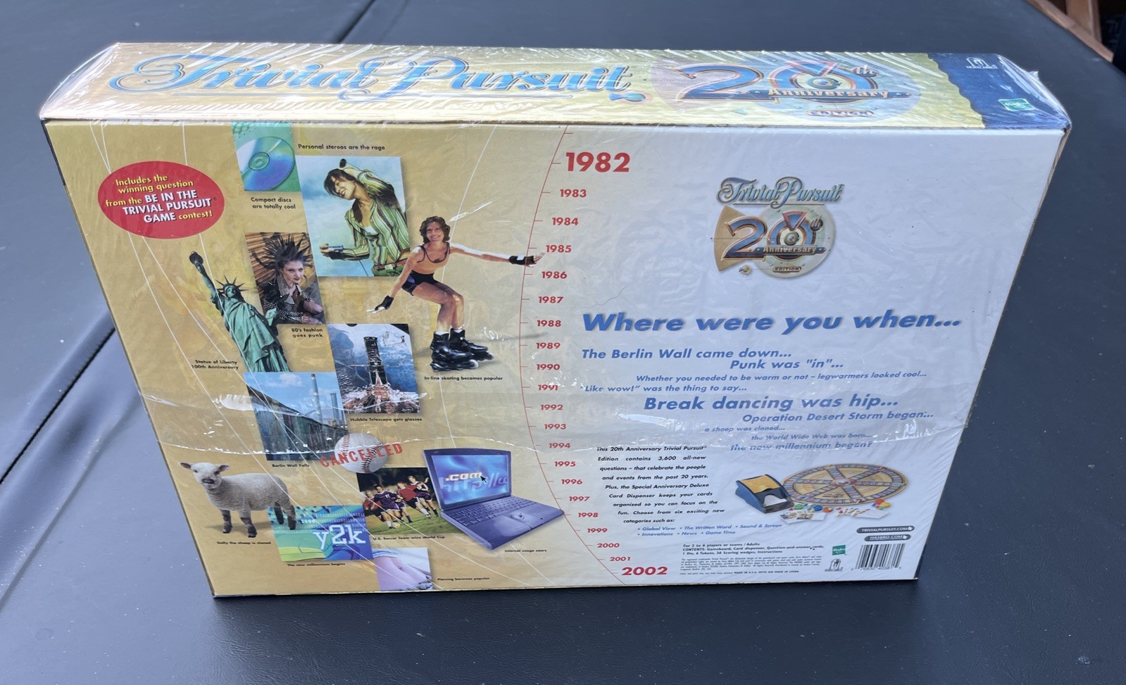 Trivial Pursuit 20th Anniversary Edition 80s 90s Early 2000’s – New Sealed