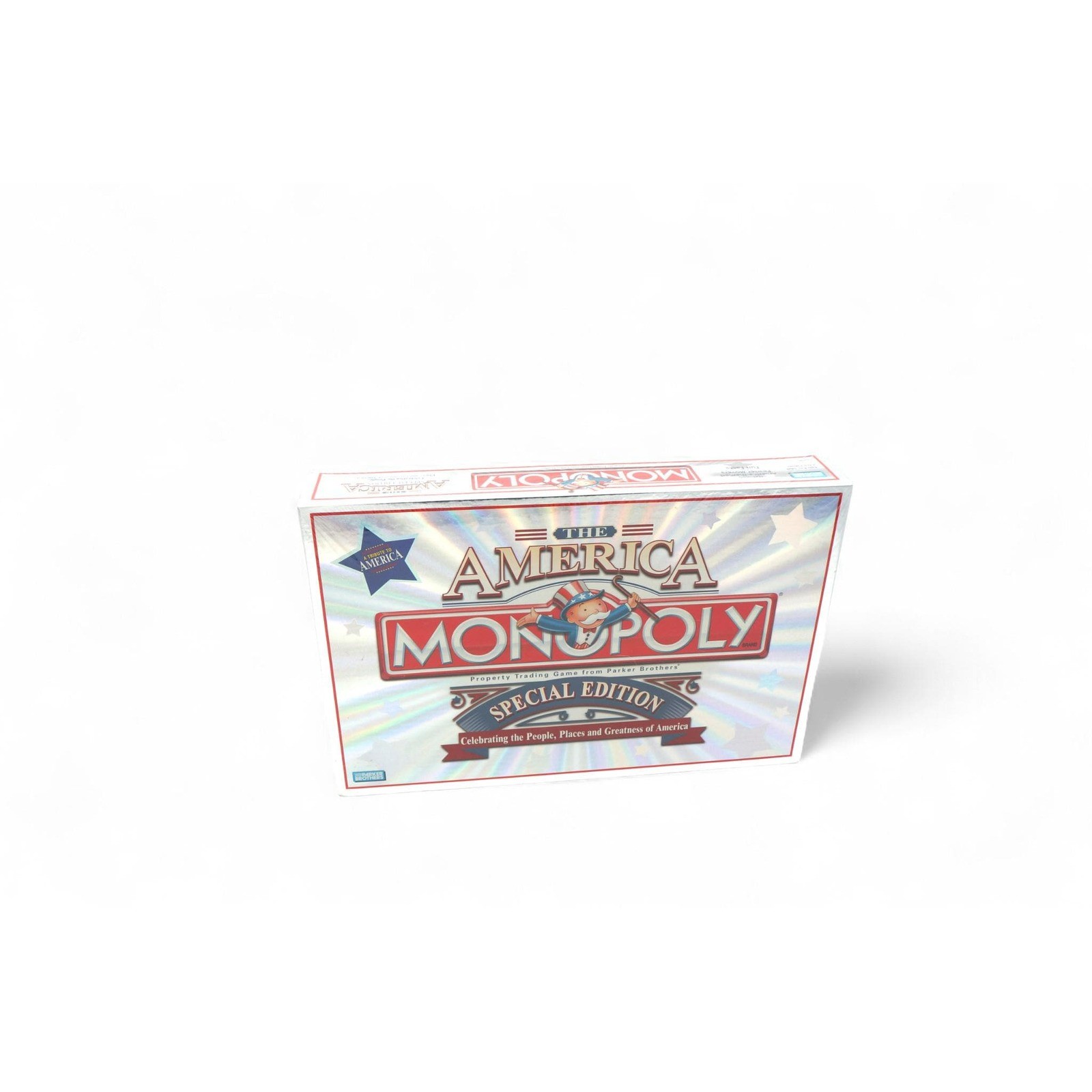 Vtg 2002 America Monopoly Special Edition Board Game Patriotic Edition Complete