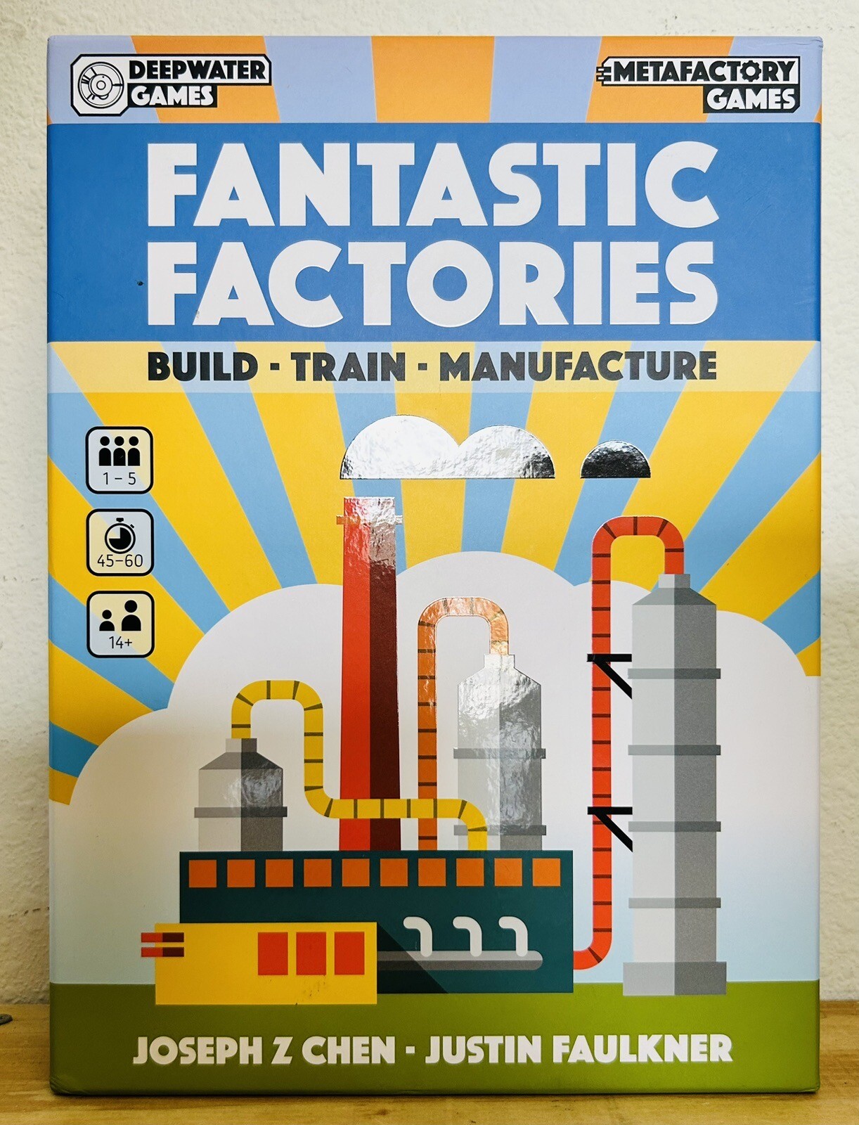 Fantastic Factories Board Game Complete