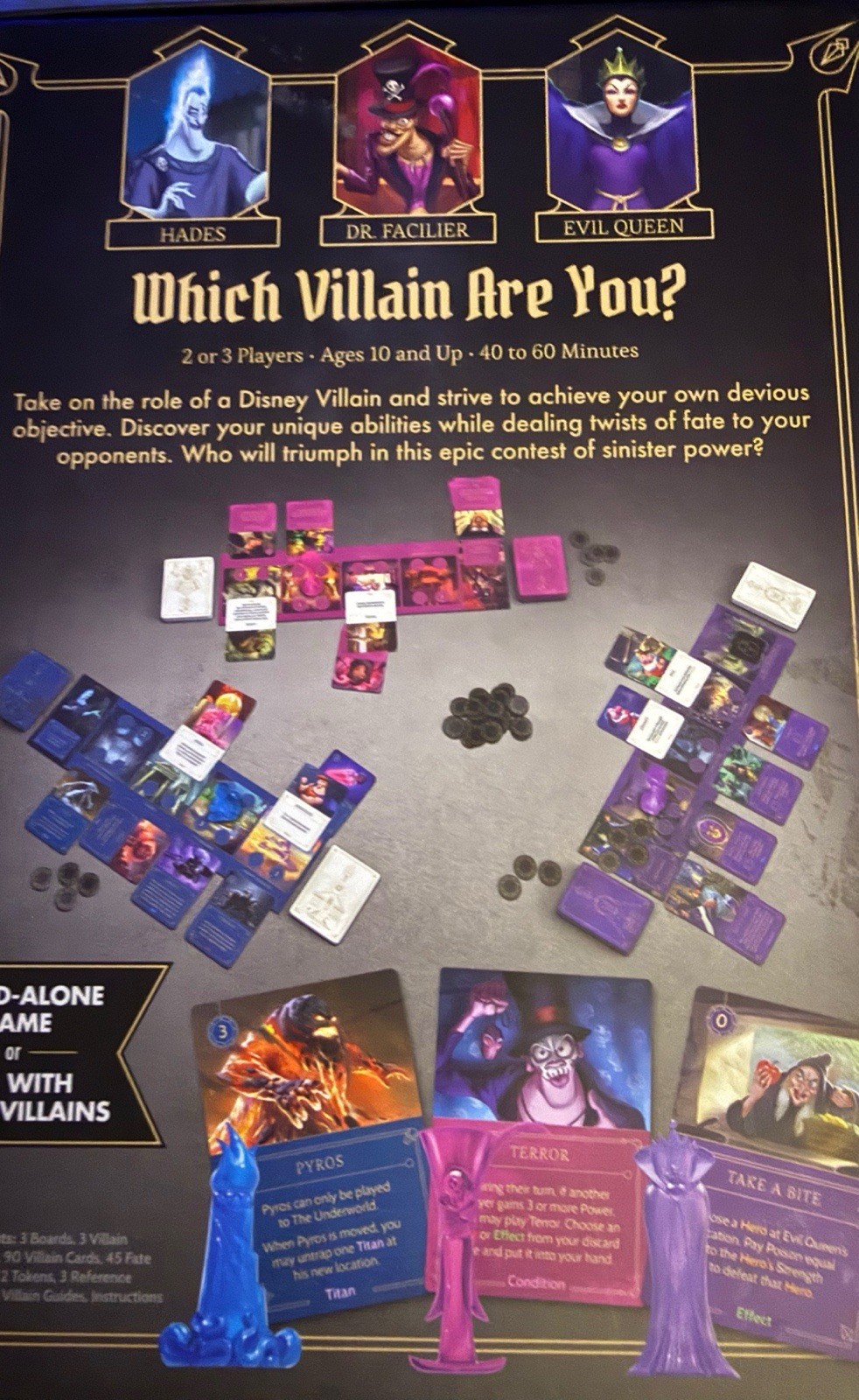 Disney 2019 VILLAINOUS GAME Wicked to the Core NEW Open Box by Ravensburger