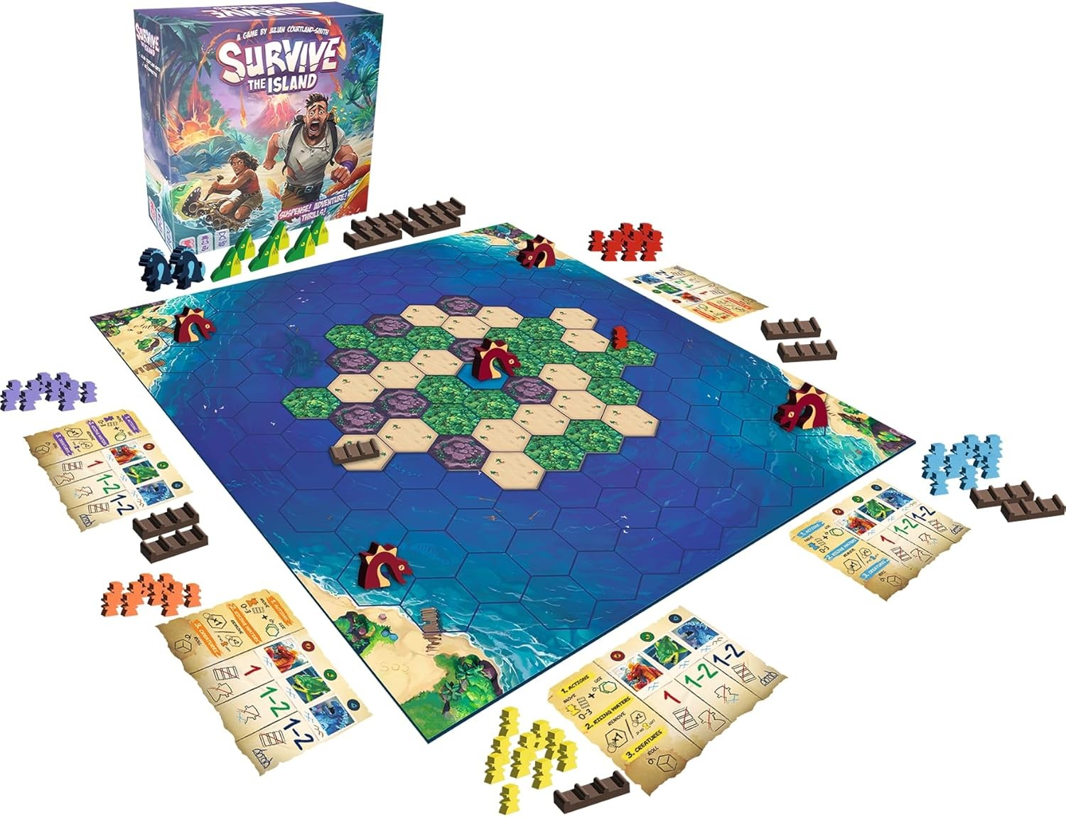 Zygomatic: Survive The Island – Board Game