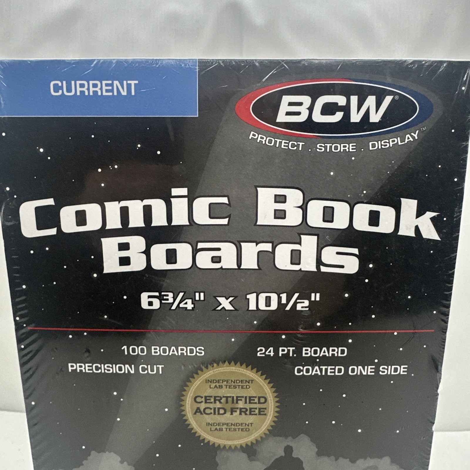 BCW Current Comic Backing Backer Boards Pack of 100 6 3/4 X 10 1/2 Acid Free New