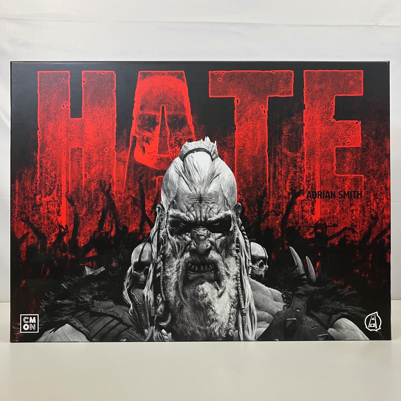 HATE Board Game Kickstarter Exclusive with Extras 2019 CMON Guillotine Games Lot