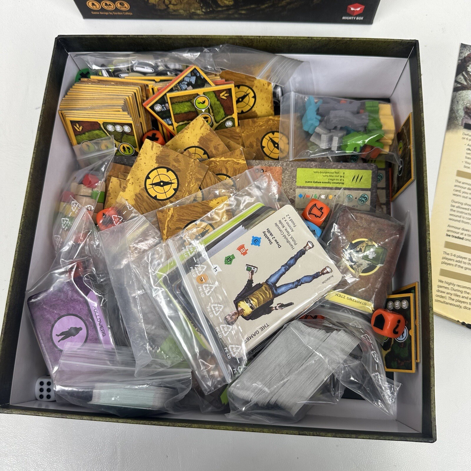 Posthuman Survive Evolve Board Game Mighty Box