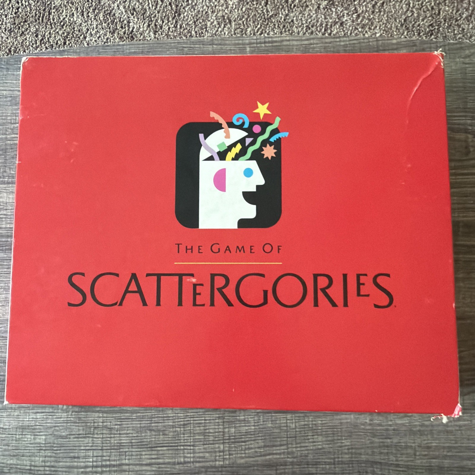 Vintage 1988 Original The Game Of Scattergories By Milton Bradley