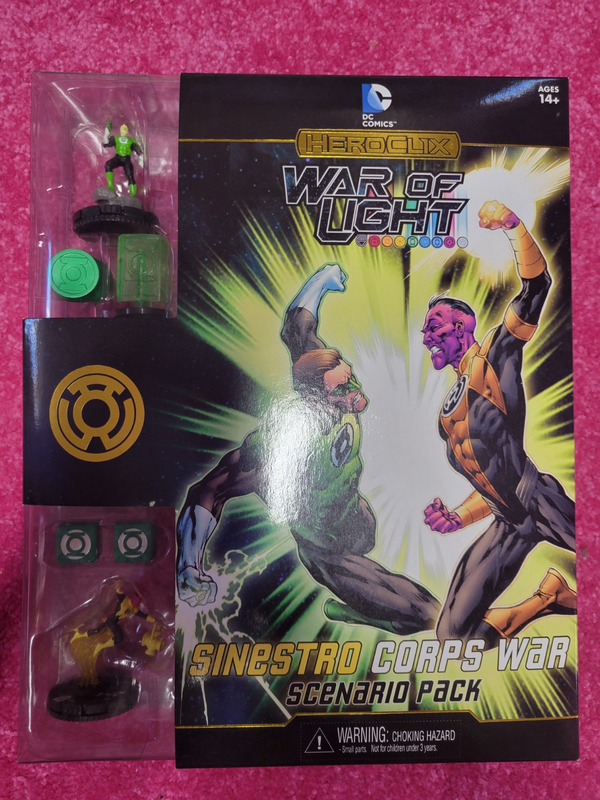 Heroclix DC Comics War Of Light Sinestro Corps Scenario – WizKids Games NIB