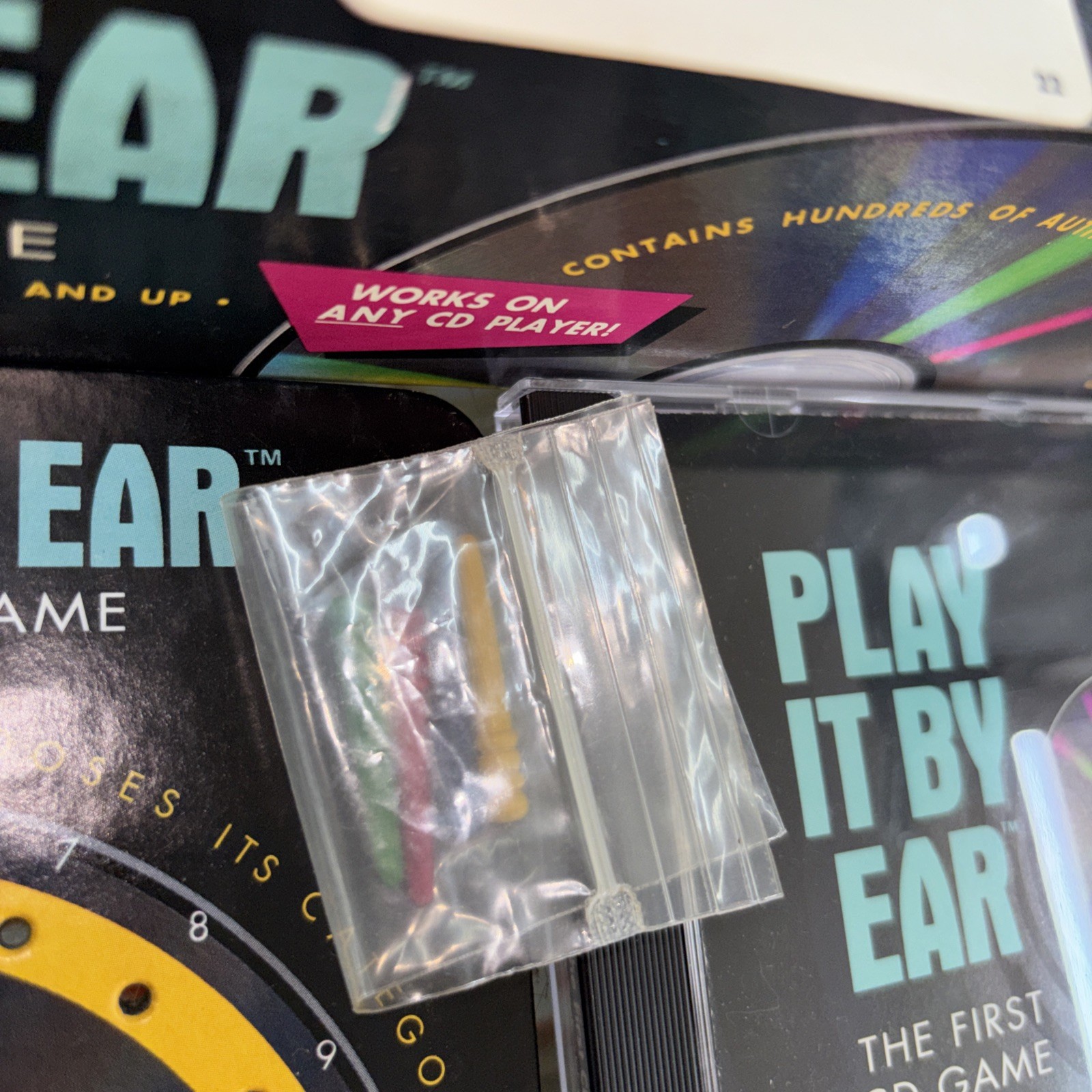 Vintage 1991 “Play It By Ear” The FIRST CD Game – Works on any CD Player #291