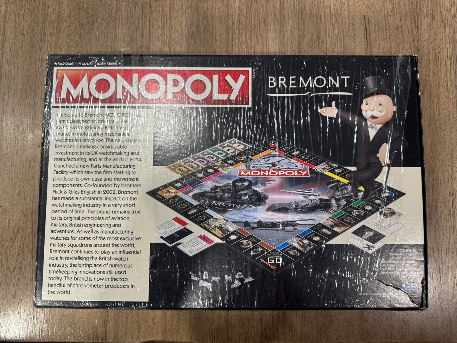 Monopoly Bremont Luxury Watch Aviation Edition Board Game Sealed Rare