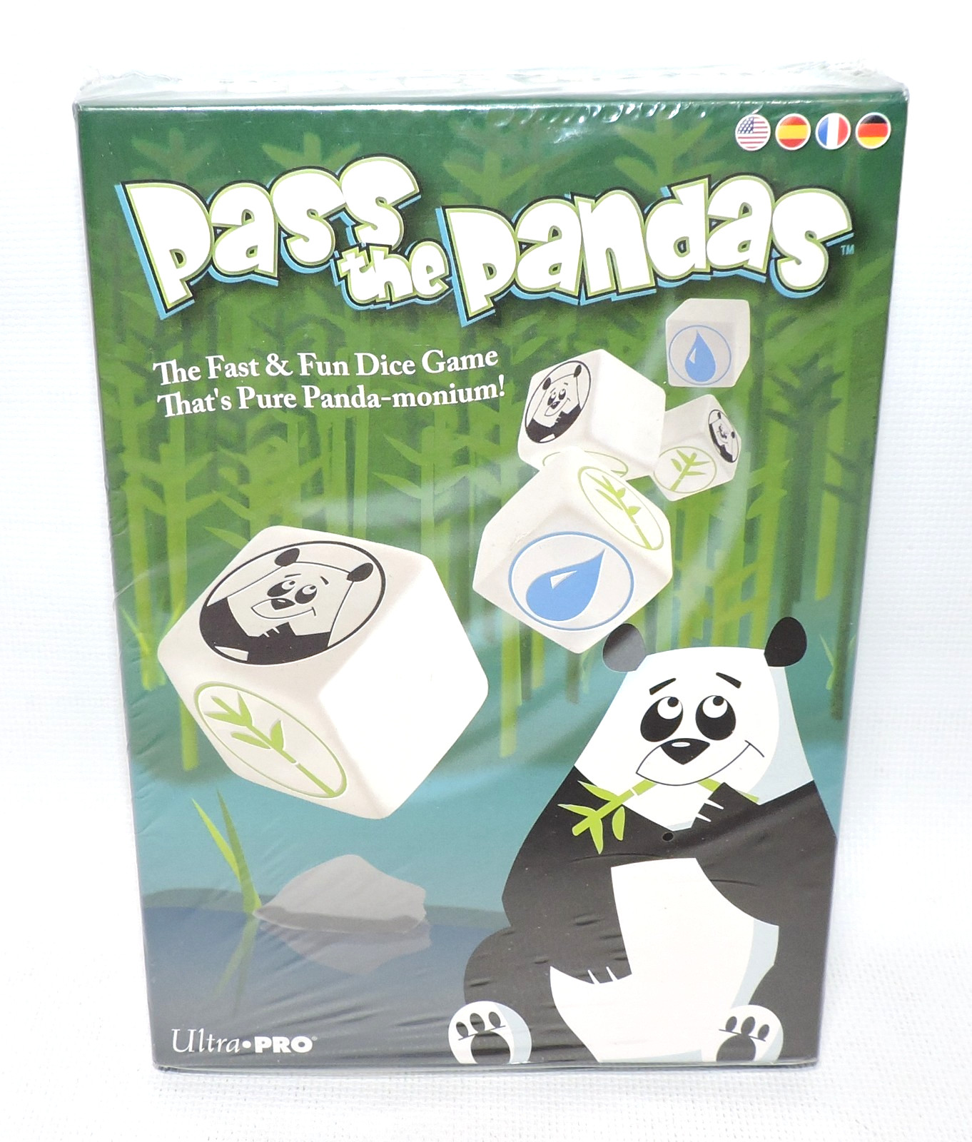 Pass The Pandas Dice Rolling Game Family Friendly Activity Ultra Pro NEW, SEALED