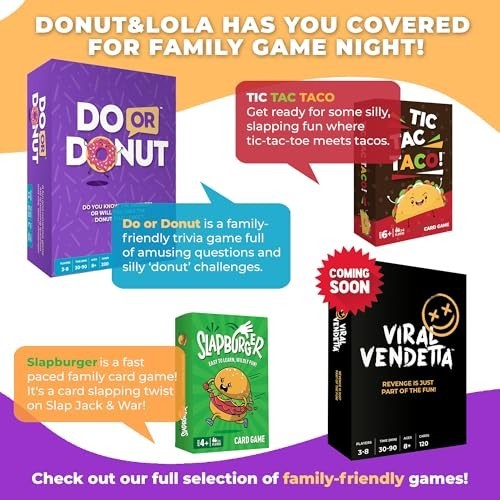 Card Game 2 to 6 Players Fast-Paced Family Fun Ages 4 and Up 15 Minutes Playtime