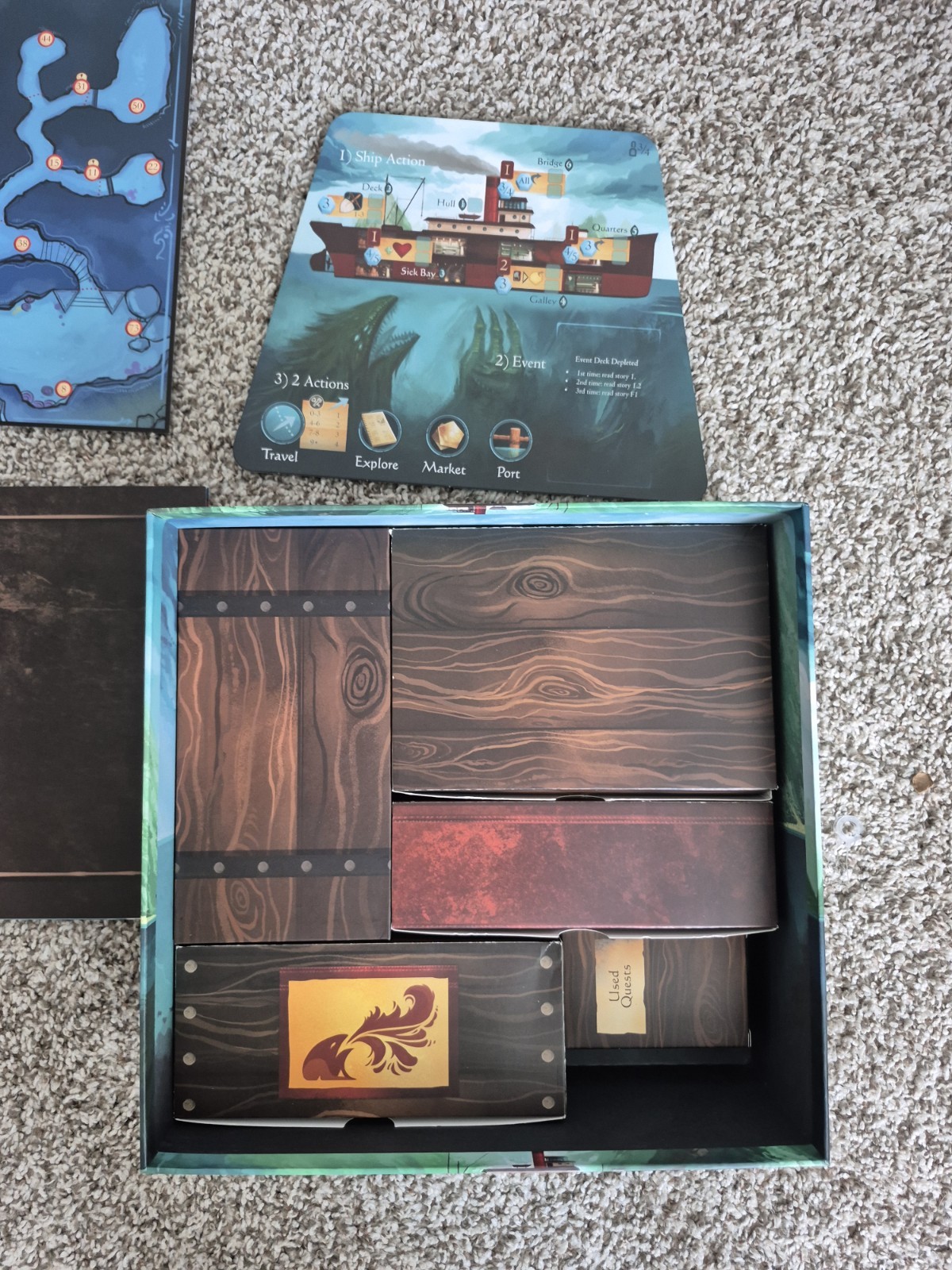 Red Raven Board Games Sleeping Gods (Kickstarter Ed) Box