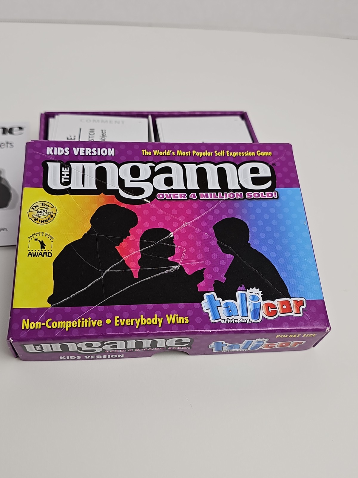 Ungame Kids Version by Talicor Popular Self Expression Ice Breaker All Win Game