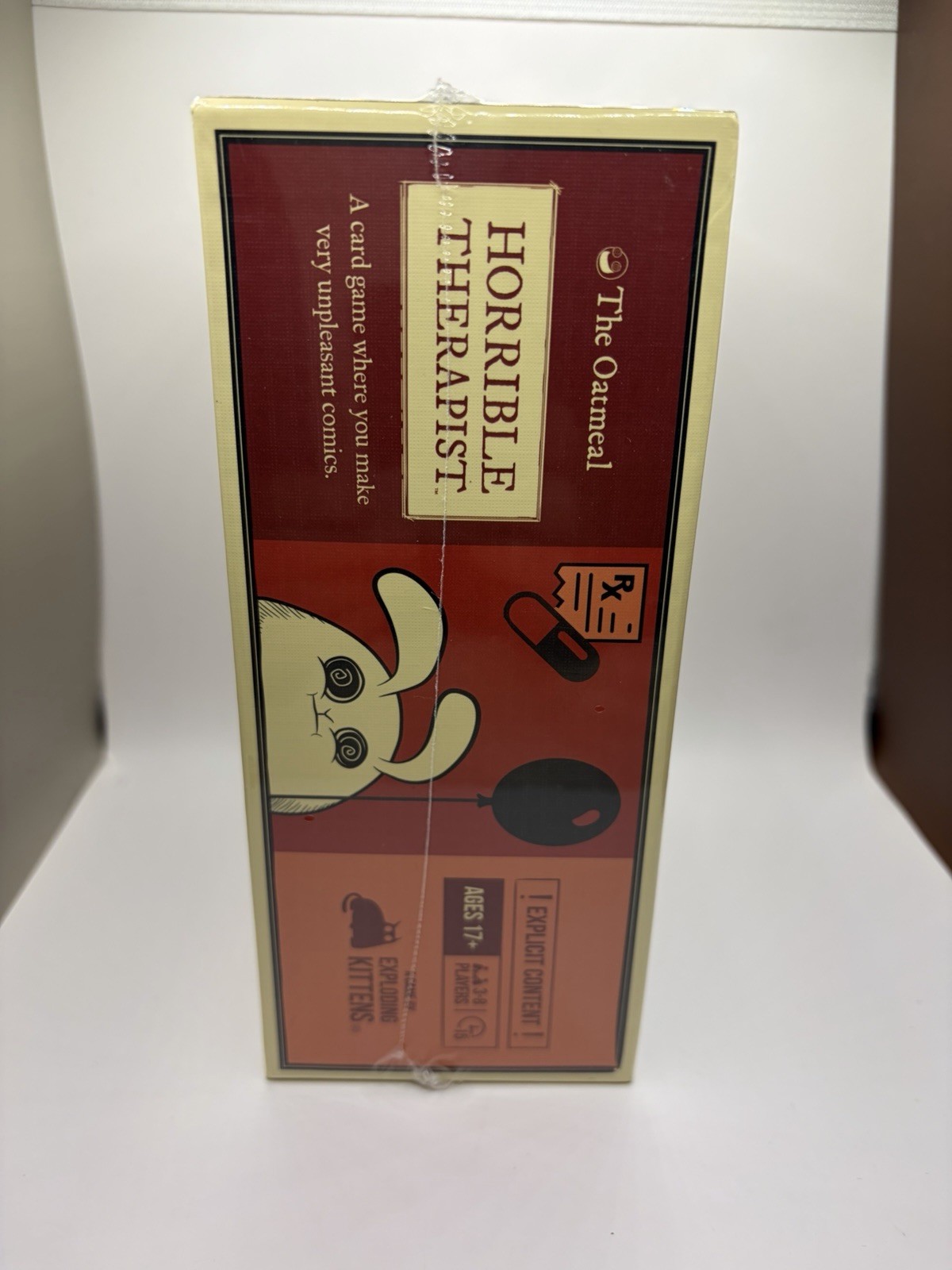 The Oatmeal: Horrible Therapist Adult Party Card Game Ages 17+ New/Sealed