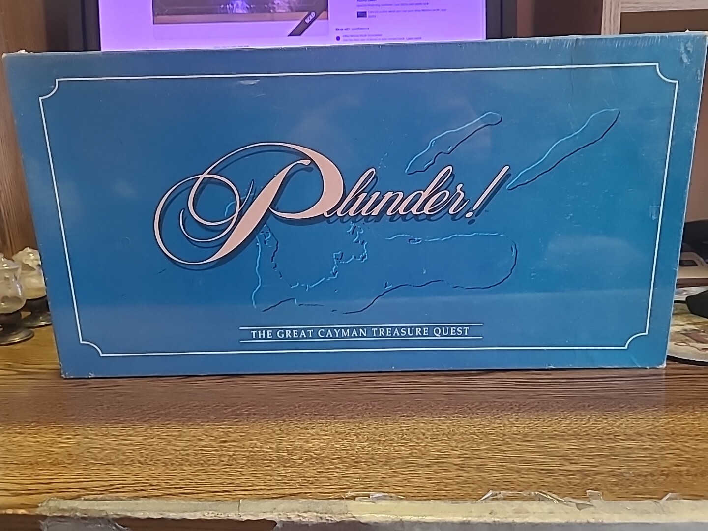 PLUNDER: The Great Cayman Treasure Quest, 1991 Vintage Board Game