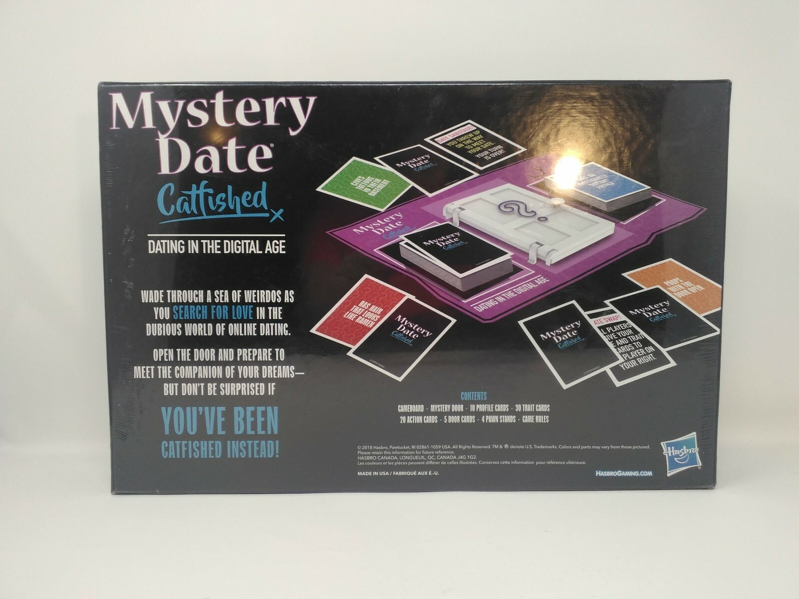 NEW Hasbro Classic Mystery Date Catfished Adults Parody Board Game