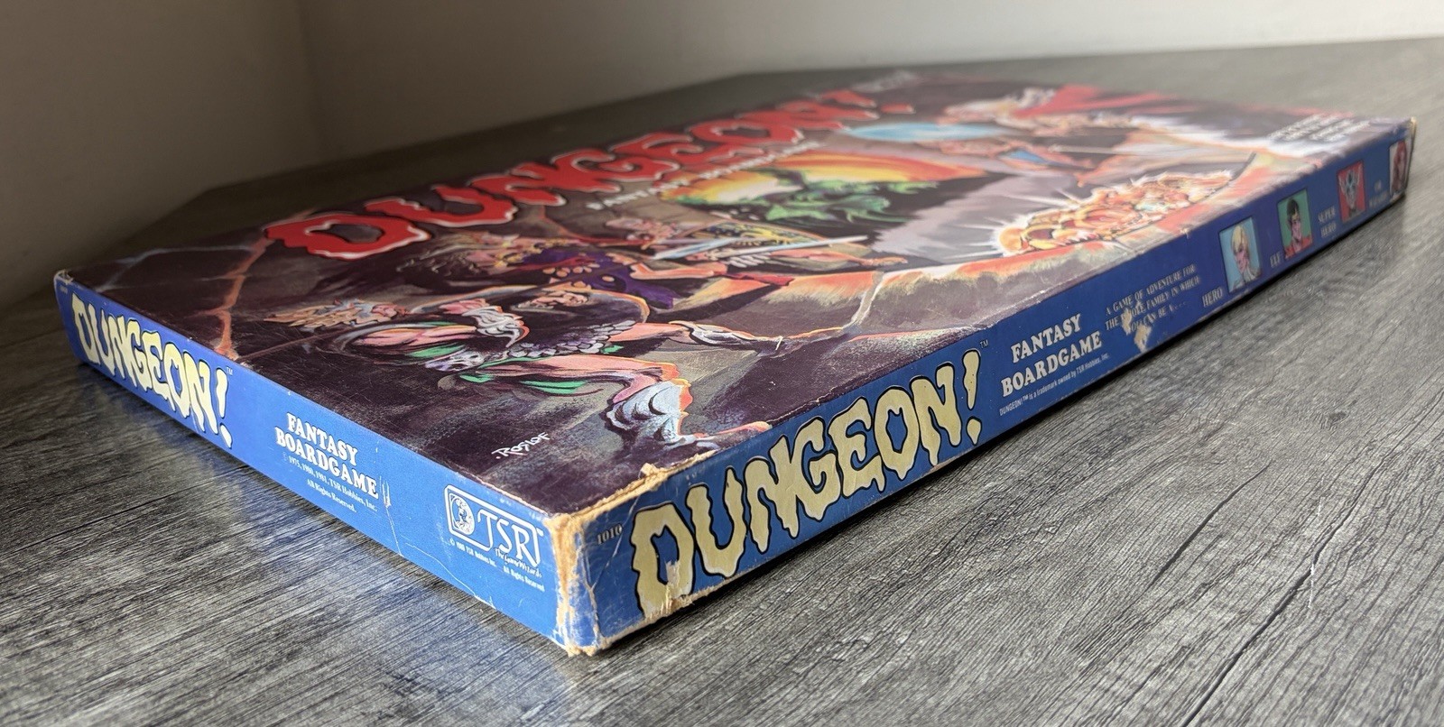TSR Dungeon! Fantasy Board Game 1981 VTG – 100% COMPLETE & In GREAT CONDITION!!