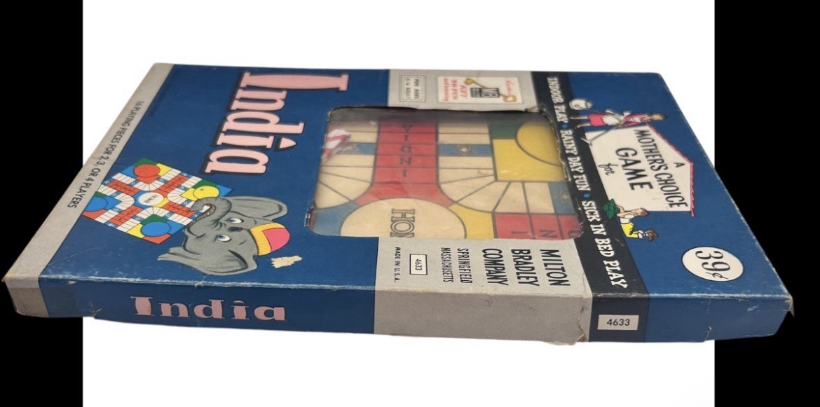 1956 Vintage Milton Bradley INDIA Game A Mother’s Choice #4633 Complete