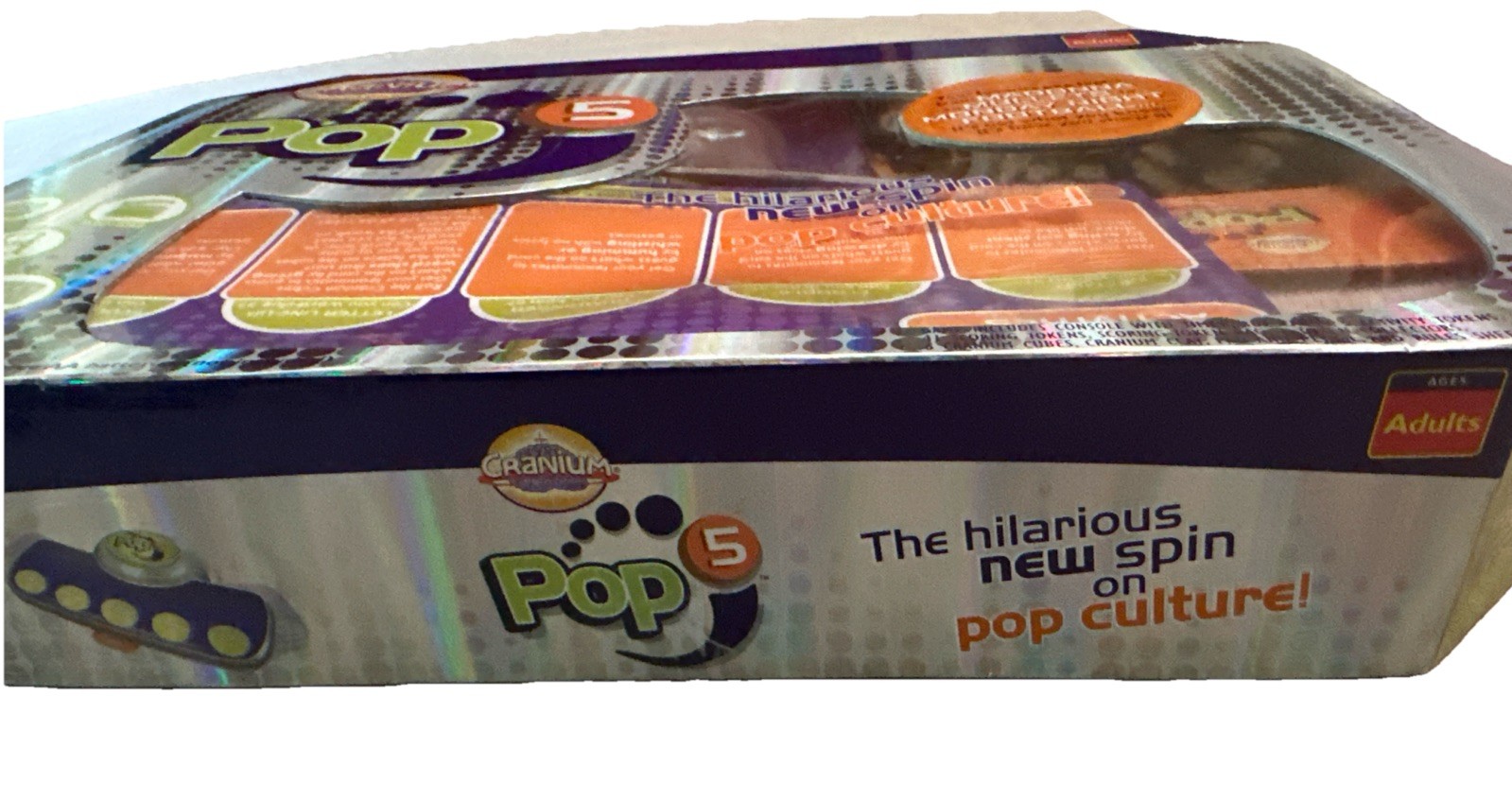 Cranium Pop 5 Adult Pop Culture Trivia Console Board Game ~ Updated Fav Game!