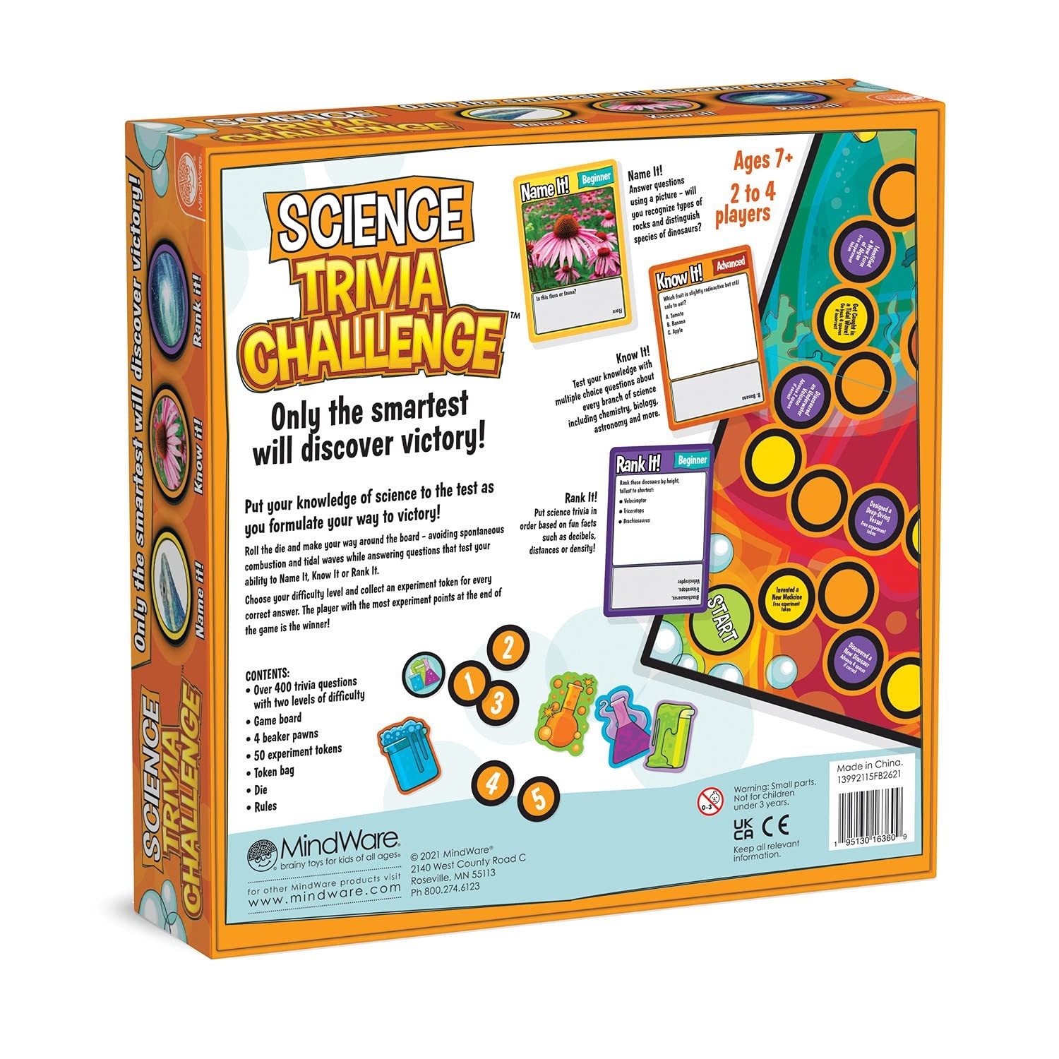 Science Trivia Challenge Game – Educational & Fun Game for Families & Ages 7 …