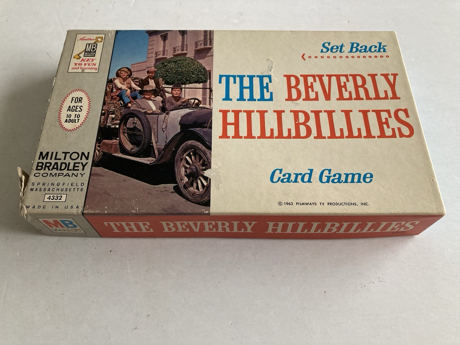 Vintage Milton Bradley The Beverly Hillbillies Card Game (No Chips or Dice)