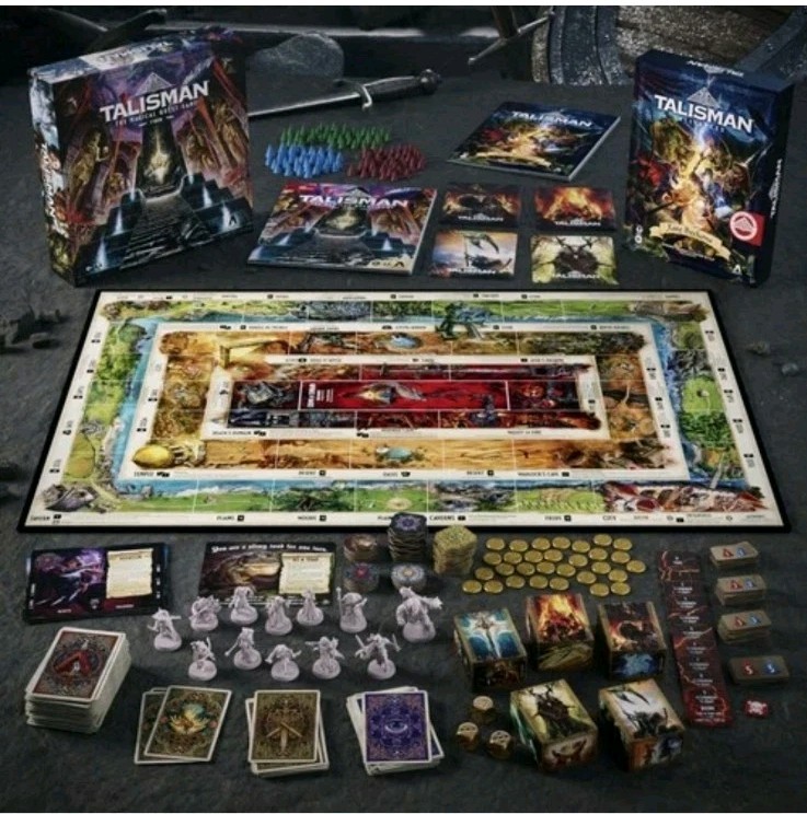 Talisman Alliances: Fate Beckons Board Game Expansion Pack 5th Edition Read