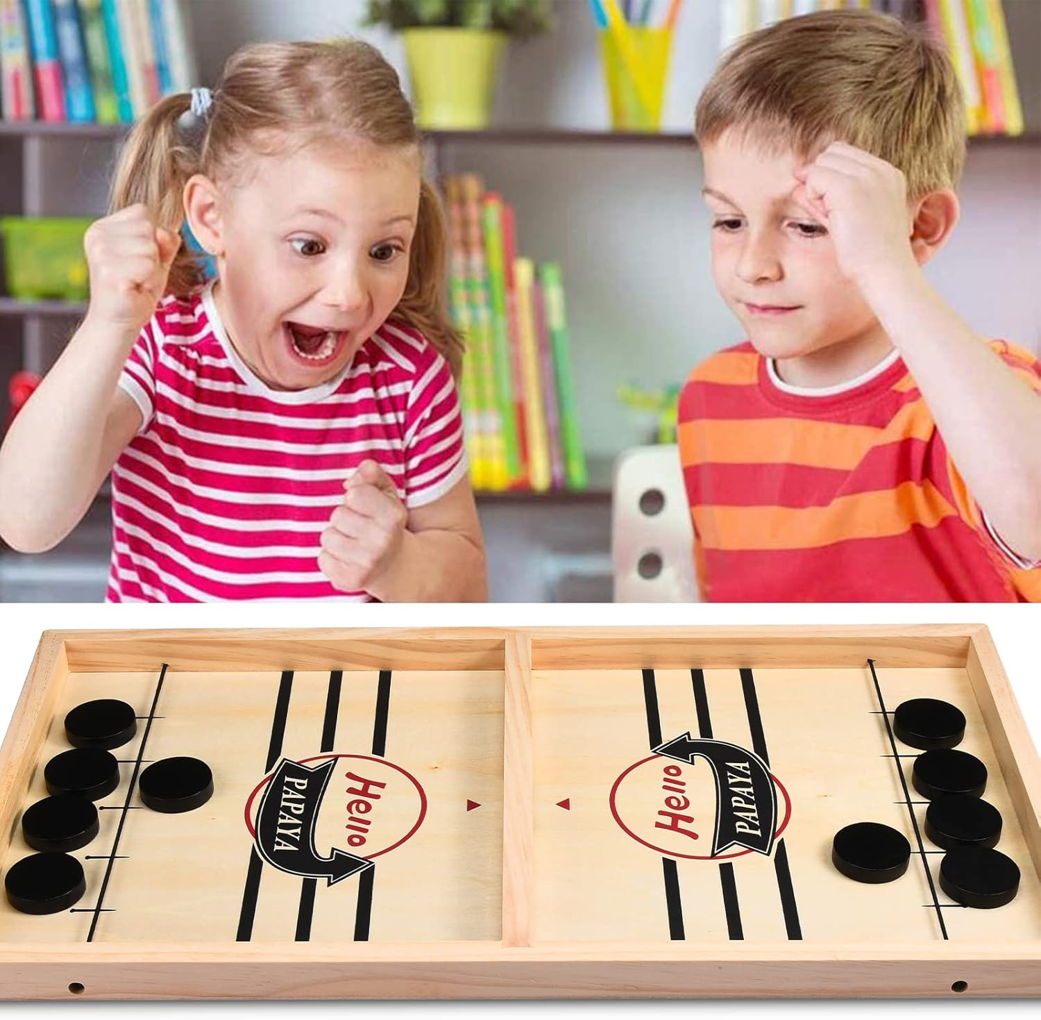 Fast Sling Puck Game – Test Your Speed and Accuracy with This Fast-Paced Wooden