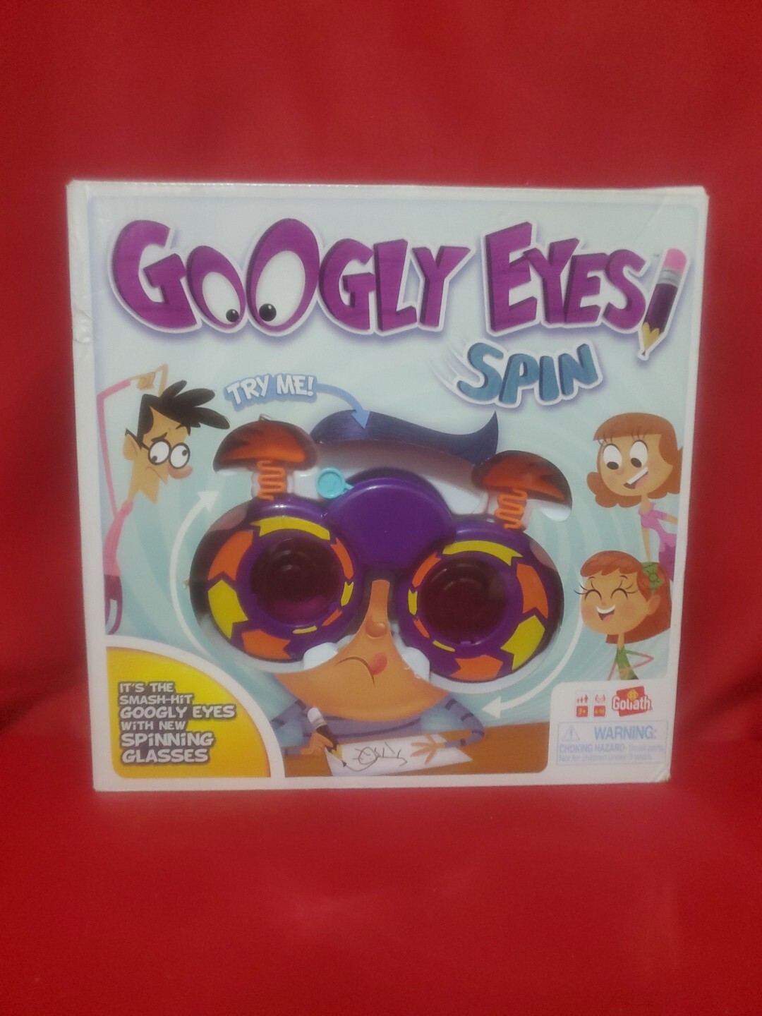 New – Goliath Googly Eyes Spin – Ages 7+ | 4-16 players