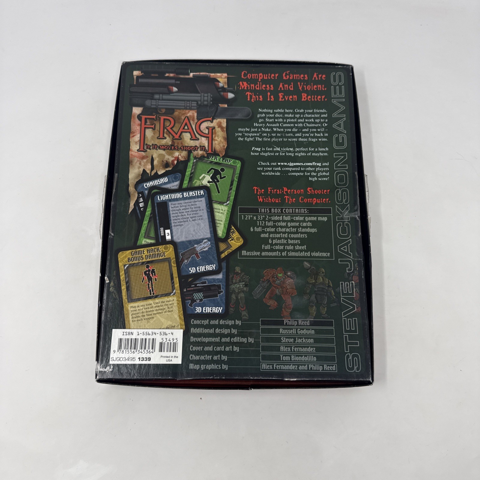 Frag Board Game (1st Ed, Large Box) Steve Jackson Games