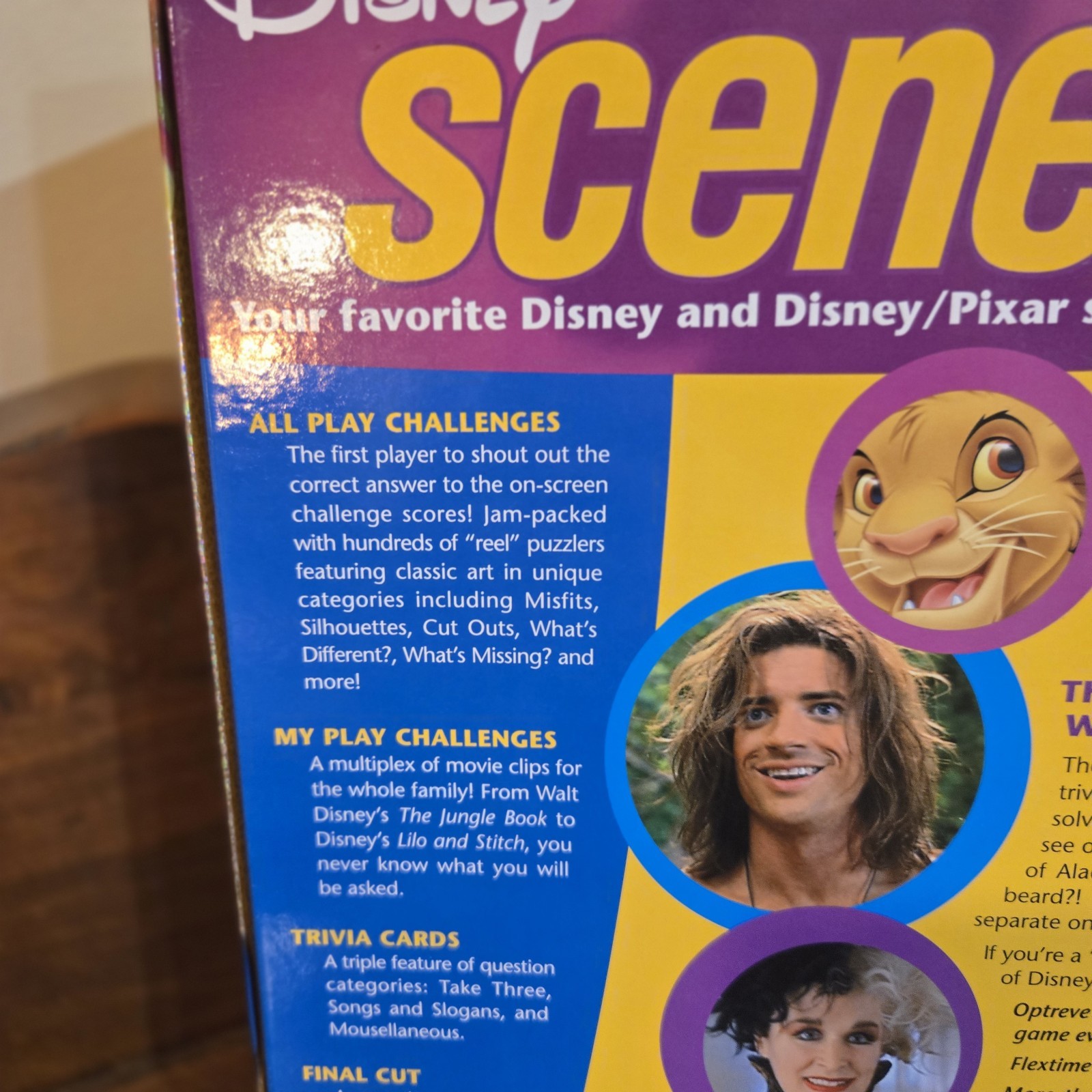 Disney Scene It DVD Game COMPLETE ScreenLife 2004 Pixar Movies Trivia