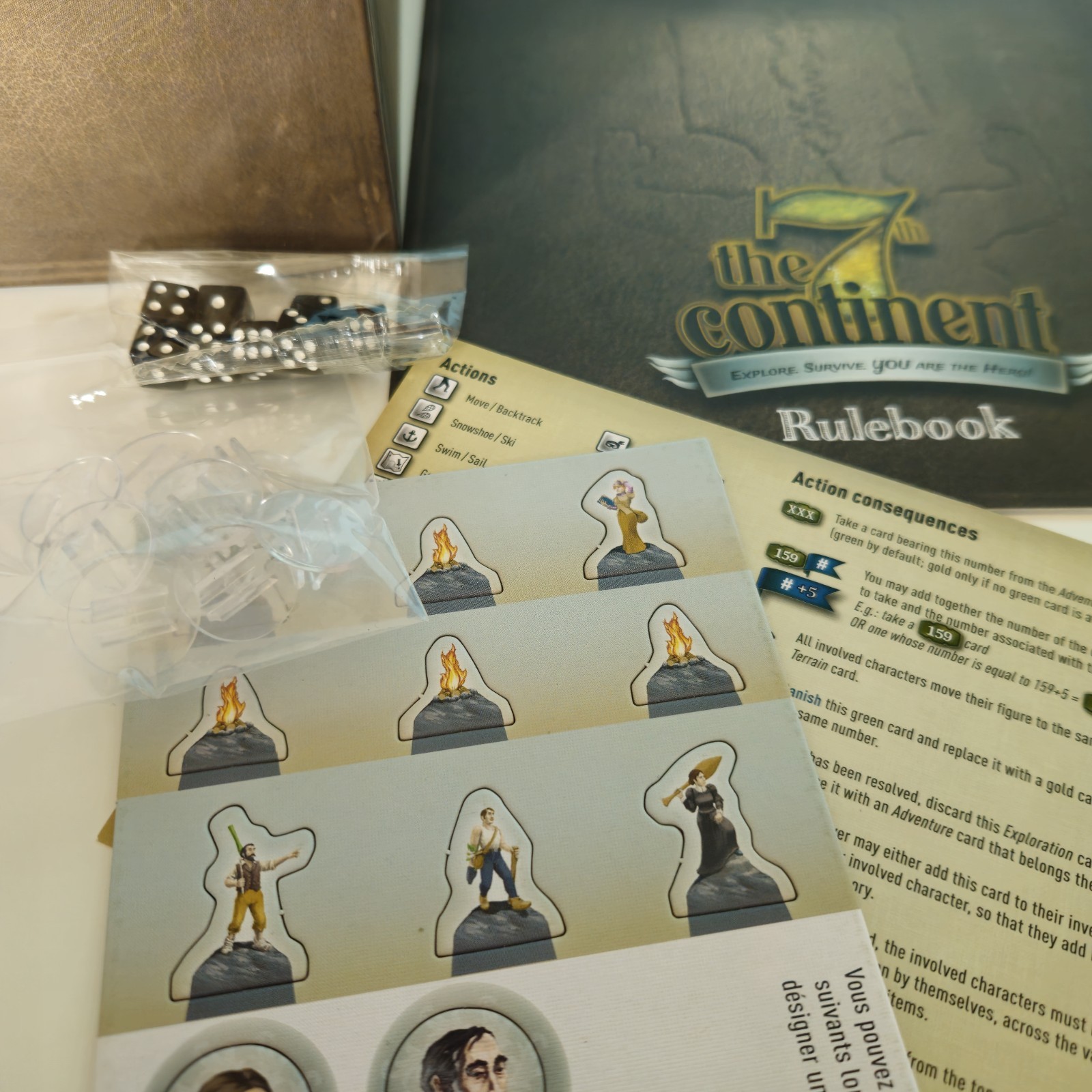 The 7th Continent Board Game – Serious Poulp – Classic Edition – Cards Sealed