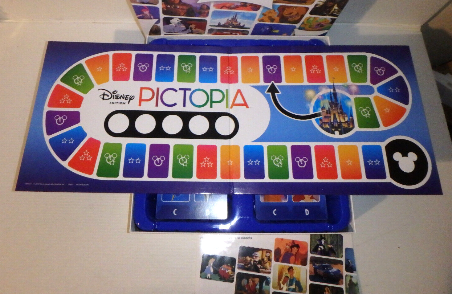 RAVENSBURGER Disney “PICTOPIA” The Ultimate Picture Trivia Family Game ~ LN!
