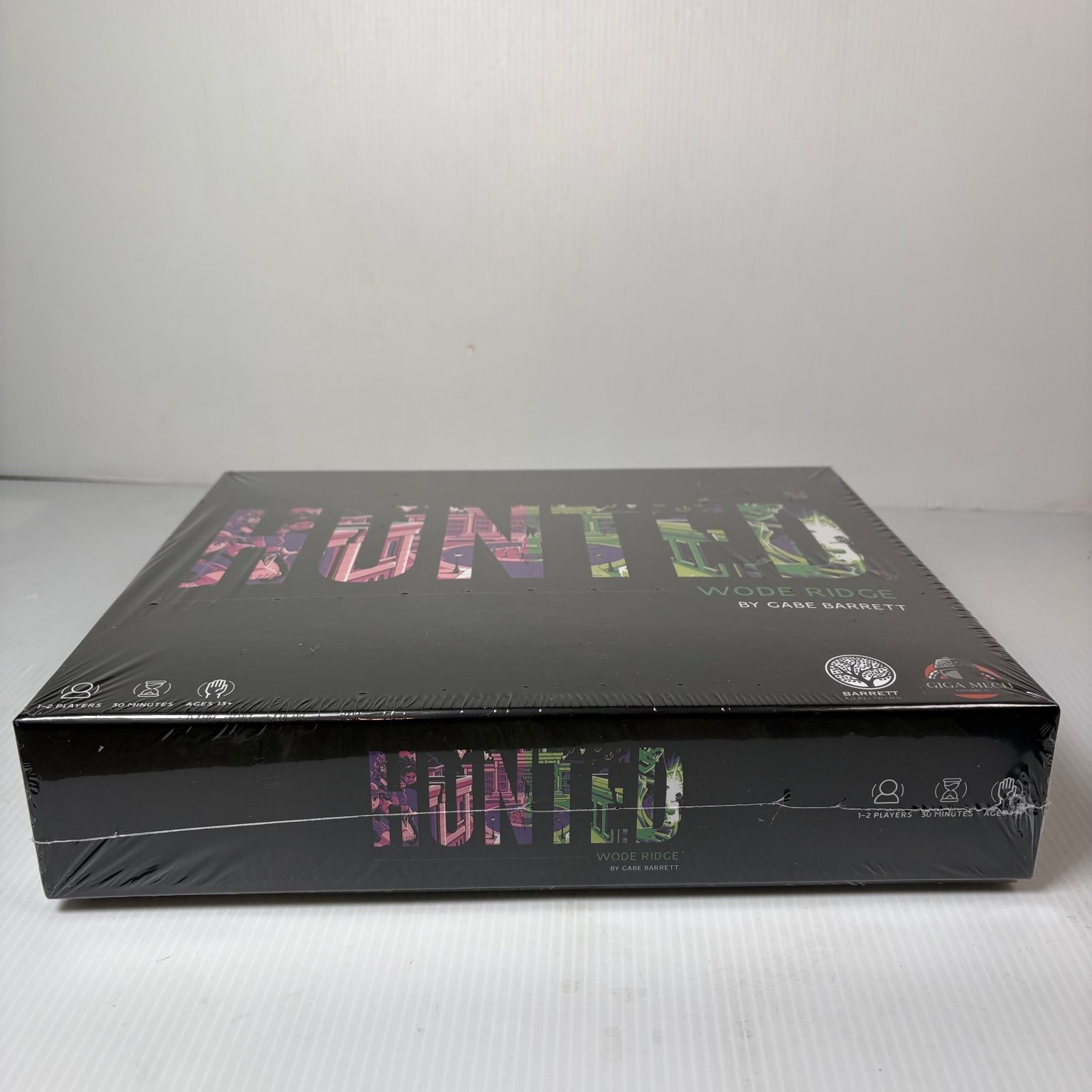HUNTED WODE RIDGE Barrett Publishing Board Game 1-2 Players Ages 13+ Cardboard