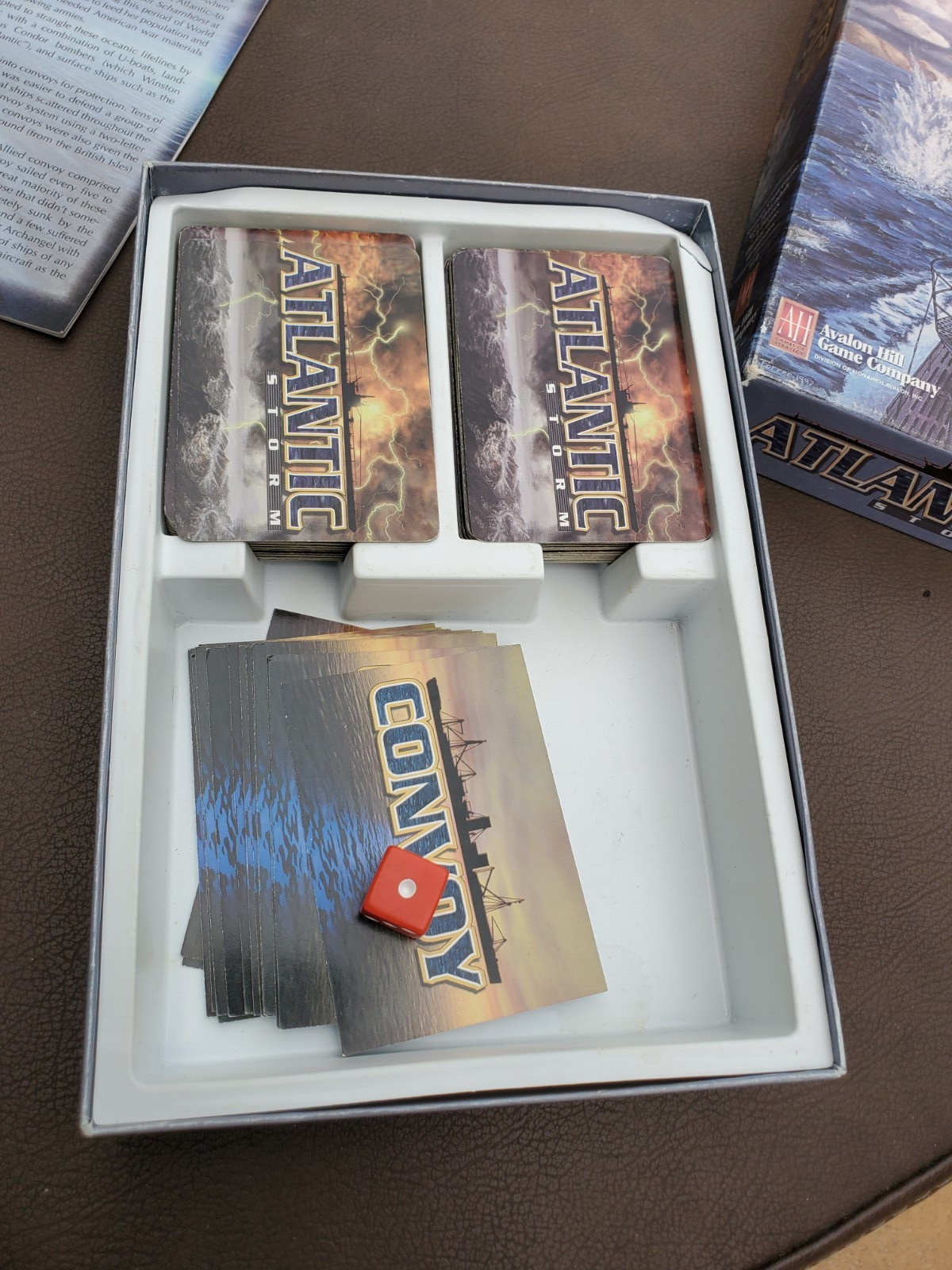 Atlantic Storm Deadly Battles on the High Seas Avalon Hill 1998