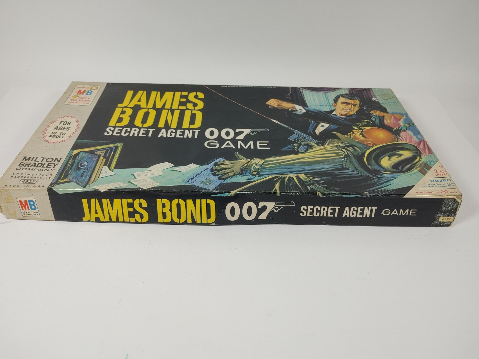 1964 James Bond Secret Agent 007 Board Game Complete Vintage Spy Milton Bradley