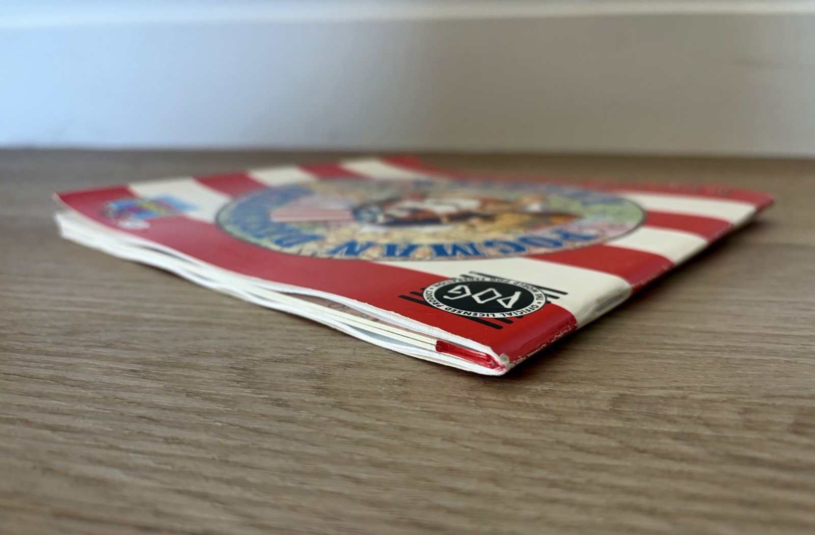 Pogman Discovers America Book and 20 Pogs Unpunched AND IN BOOK PB
