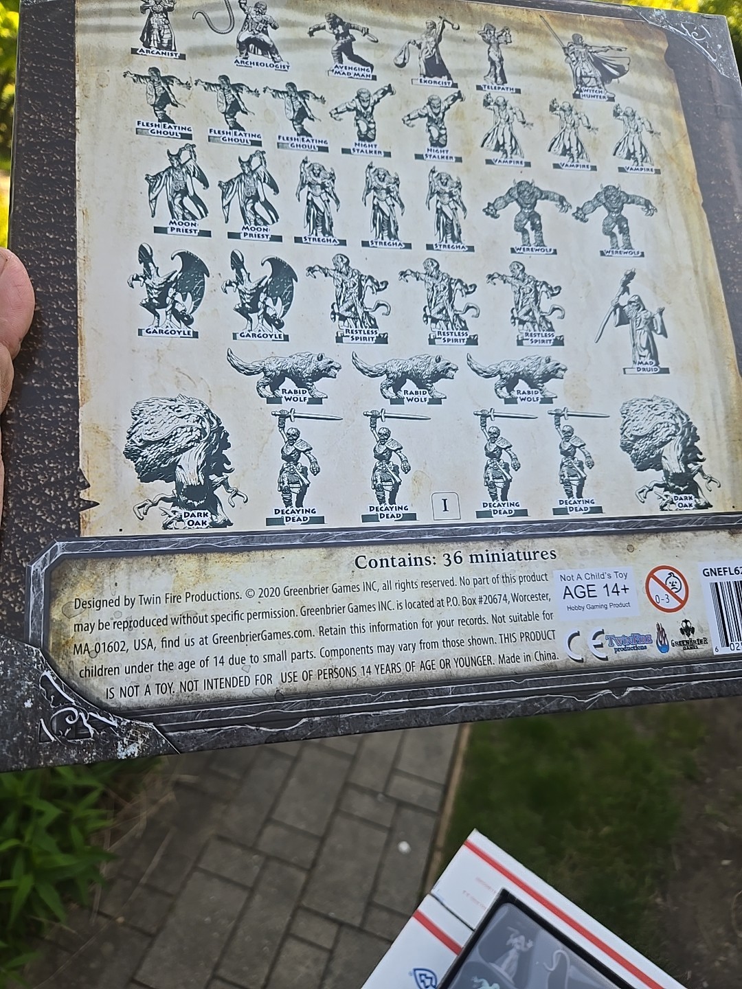 Folklore The Affliction Core Set Miniature Bestiary Volume I, 36 figures