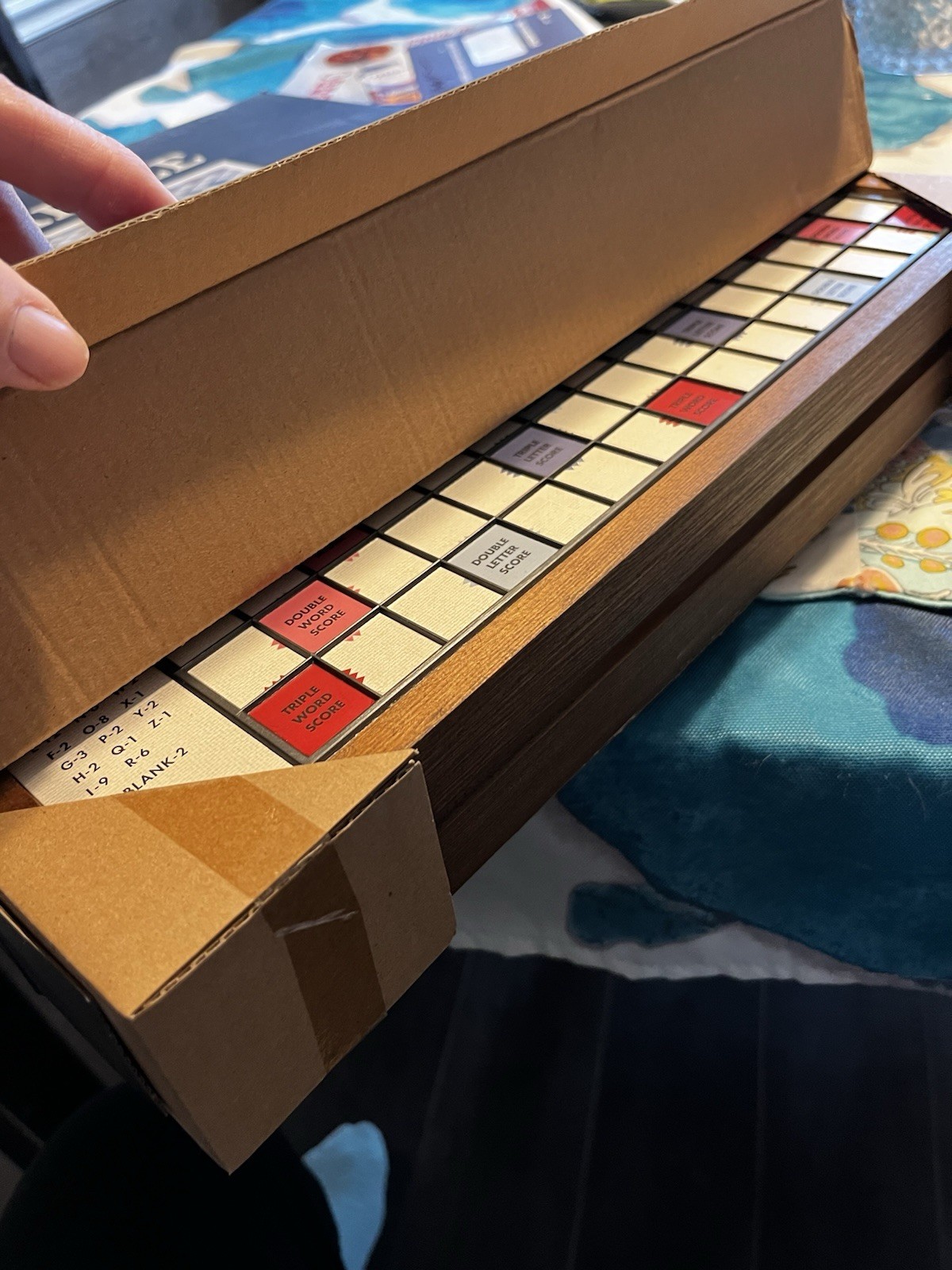 Scrabble Deluxe Vintage Edition WS Game Company 2021 Hasbro NEW