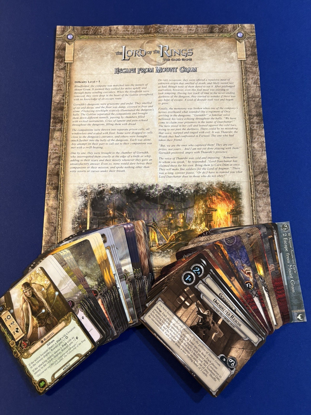 Lord of the Rings LCG – Complete Angmar Awakened Cycle, Expansion + 6 APs