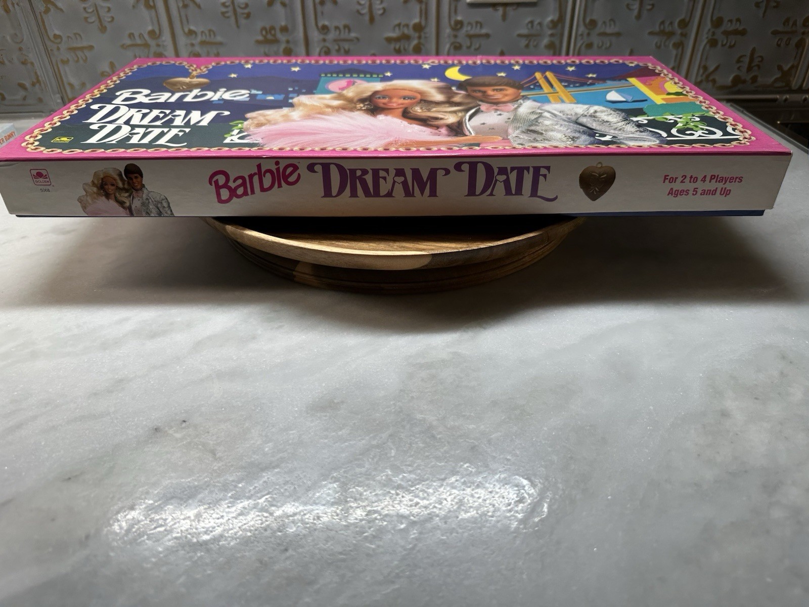 Vintage 1992 Barbie Dream Date Board Game By Golden 2-4 Players Ages 5 And Up