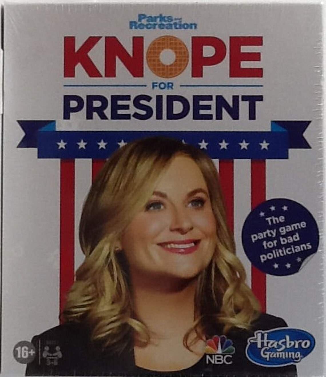 NEW Hasbro Parks & Recreation Party Card Game KNOPE For President 2020