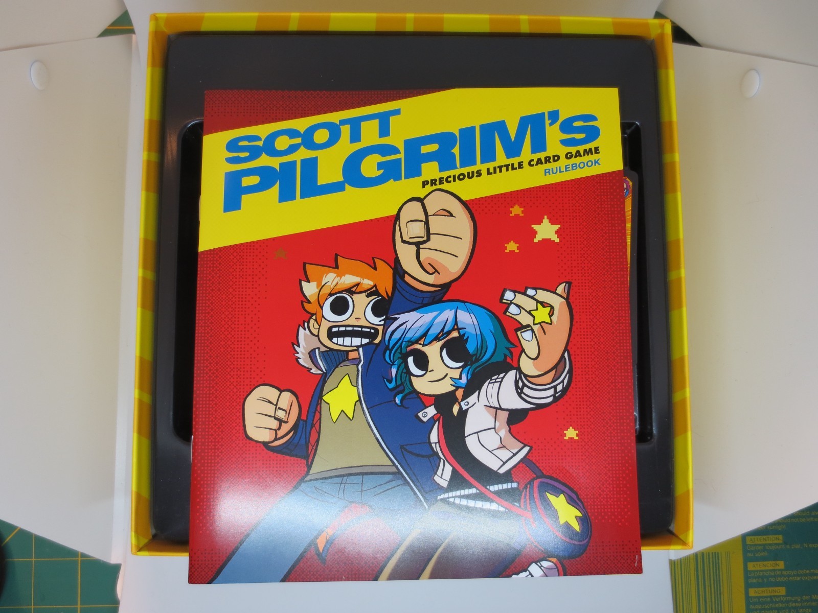 Scott Pilgrim’s Precious Little Card Game Renegade Game Open Box Complete